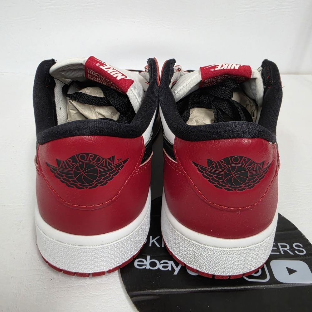 Air Jordan 1 Retro Low OG Chicago 2025 HQ6999-600 Grade School Size 5.5y - Picture 3 of 8